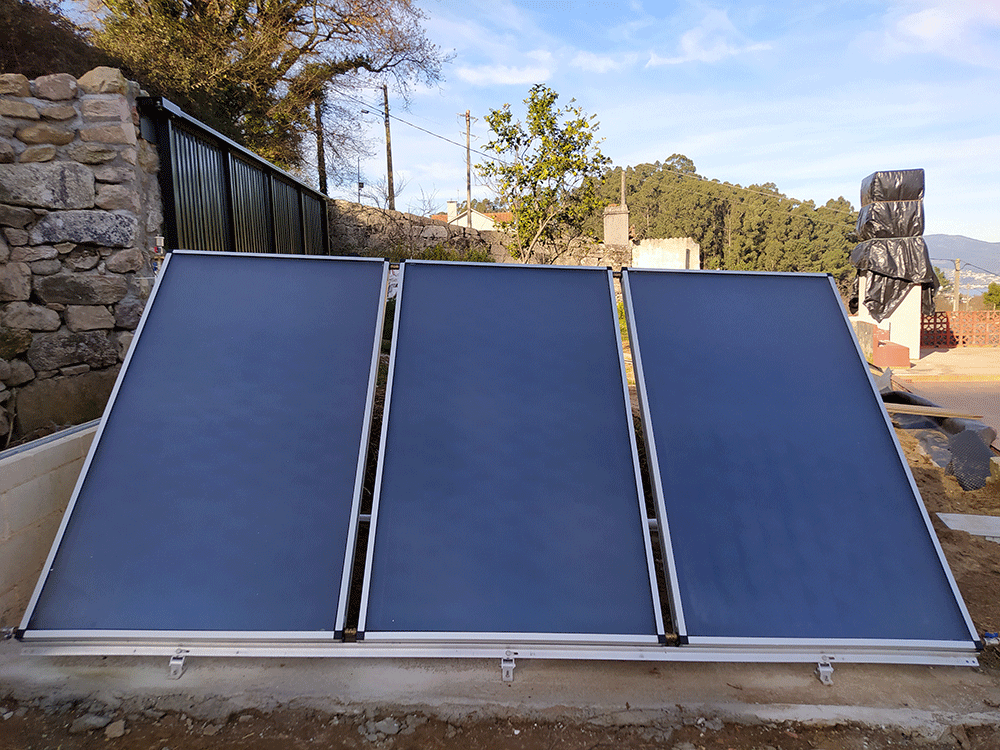 Paneles solares térmicos Pontevedra